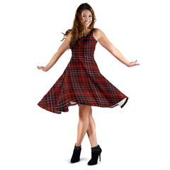 Brim - DeForest of Balvaird Castle Tartan Midi Dress