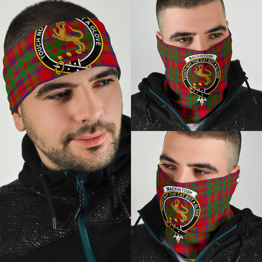 MacKintosh Modern Tartan Crest Bandana - Neck Gaiter