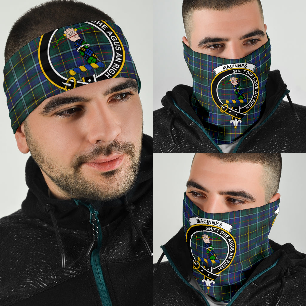 MacInnes Modern Tartan Crest Bandana - Neck Gaiter