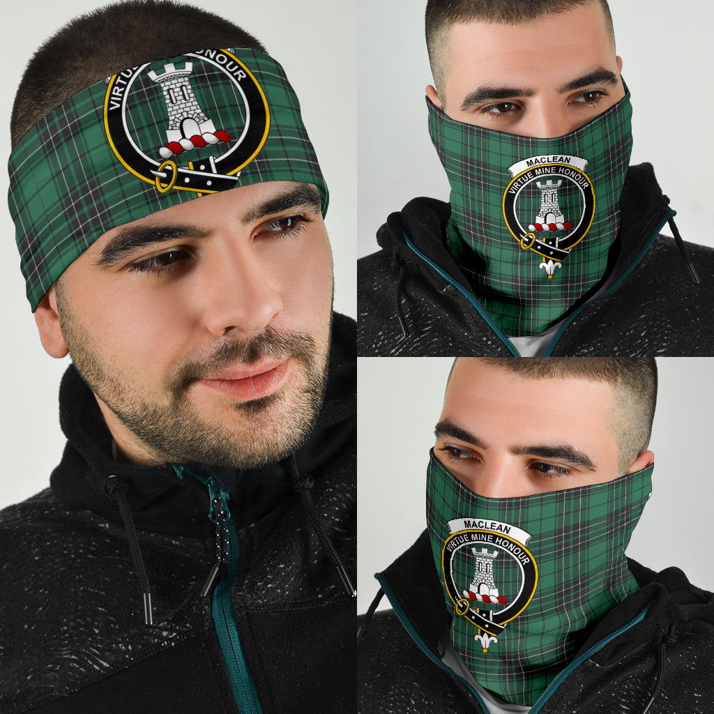 MacLean Hunting Ancient Tartan Crest Neck Gaiter - Bandana