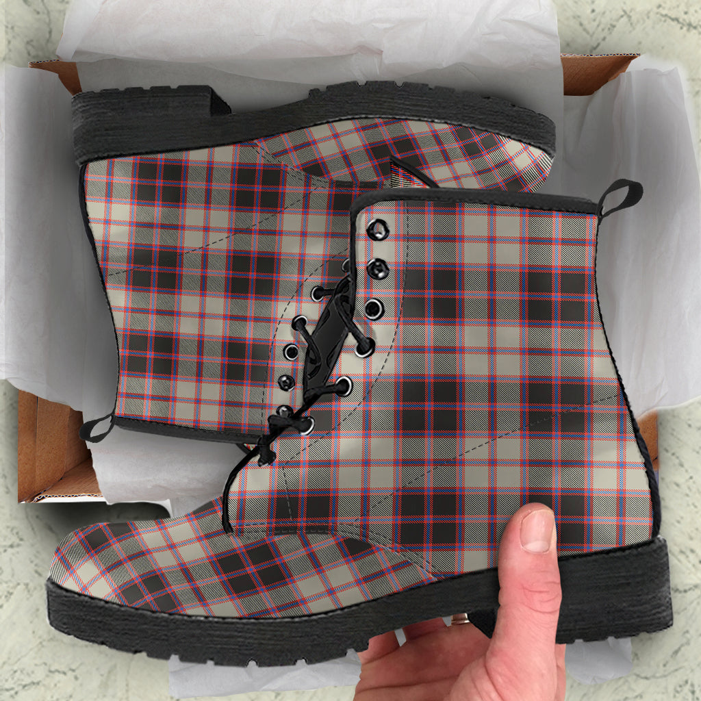 MacPherson Hunting Ancient Tartan Leather Boots - SP