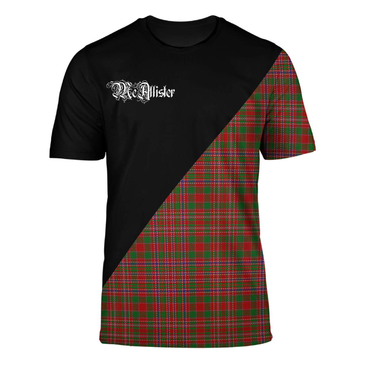 McAllister Ancient Tartan - Military T-Shirt