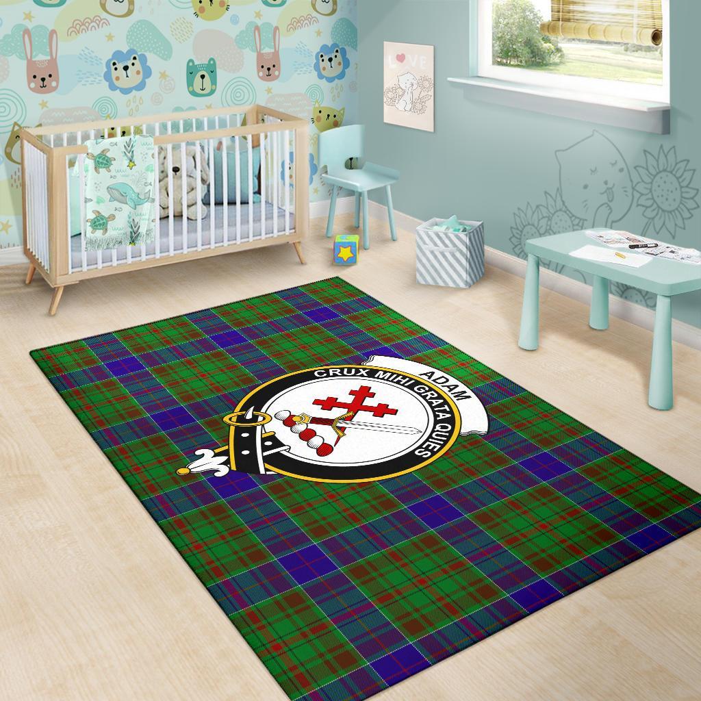 Adam Tartan Crest Area Rug