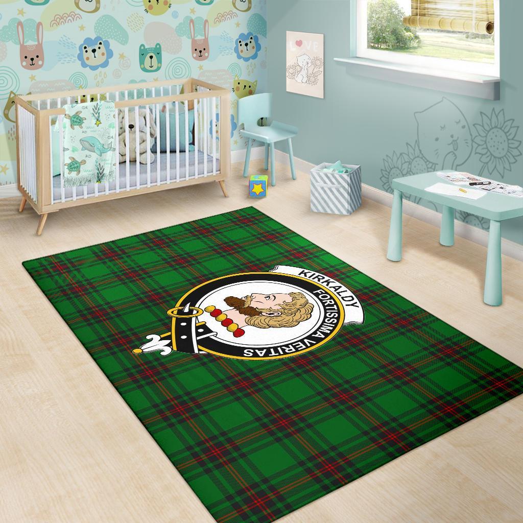 Kirkaldy Tartan Crest Area Rug