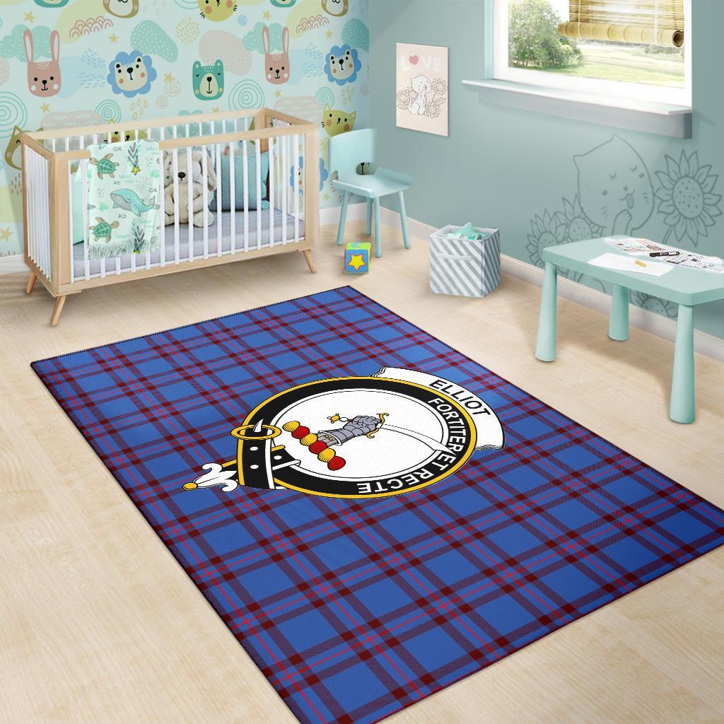 Elliot Tartan Crest Area Rug