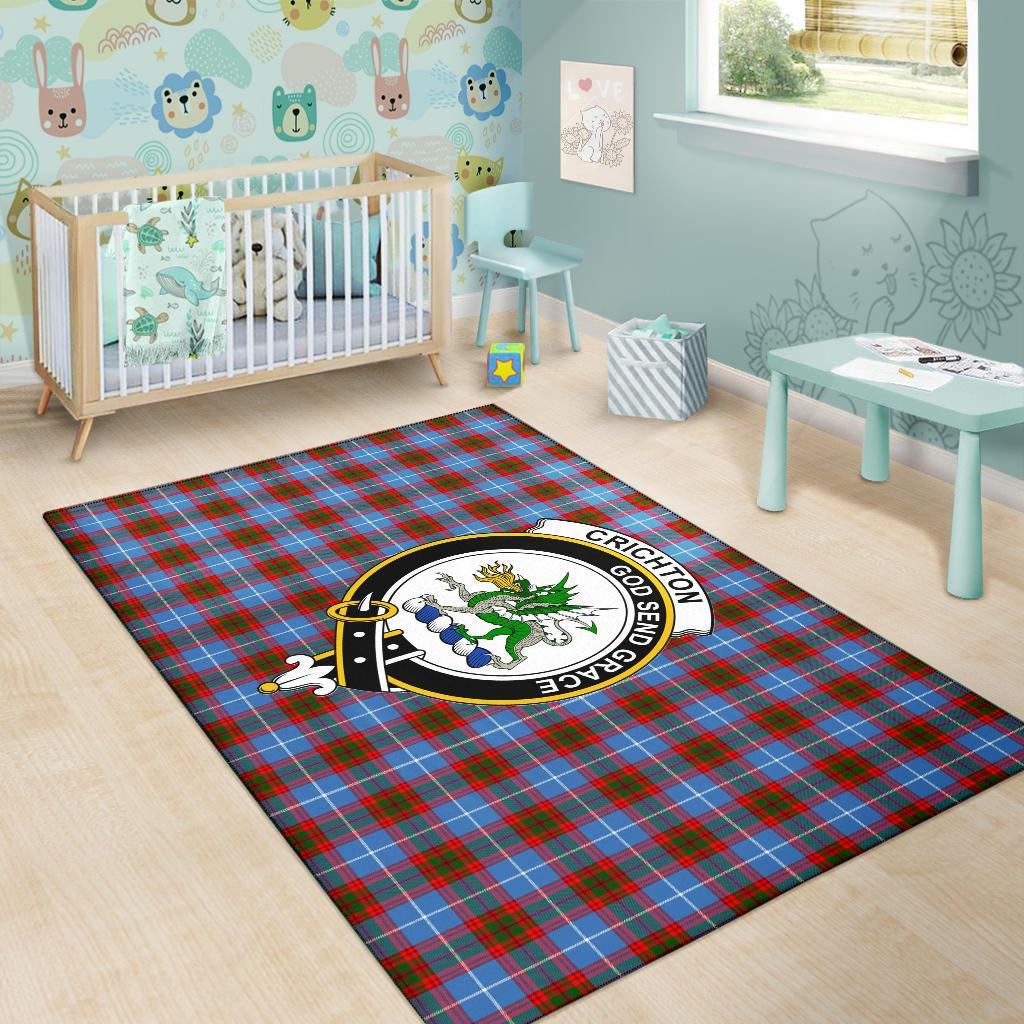 Crichton Tartan Crest Area Rug