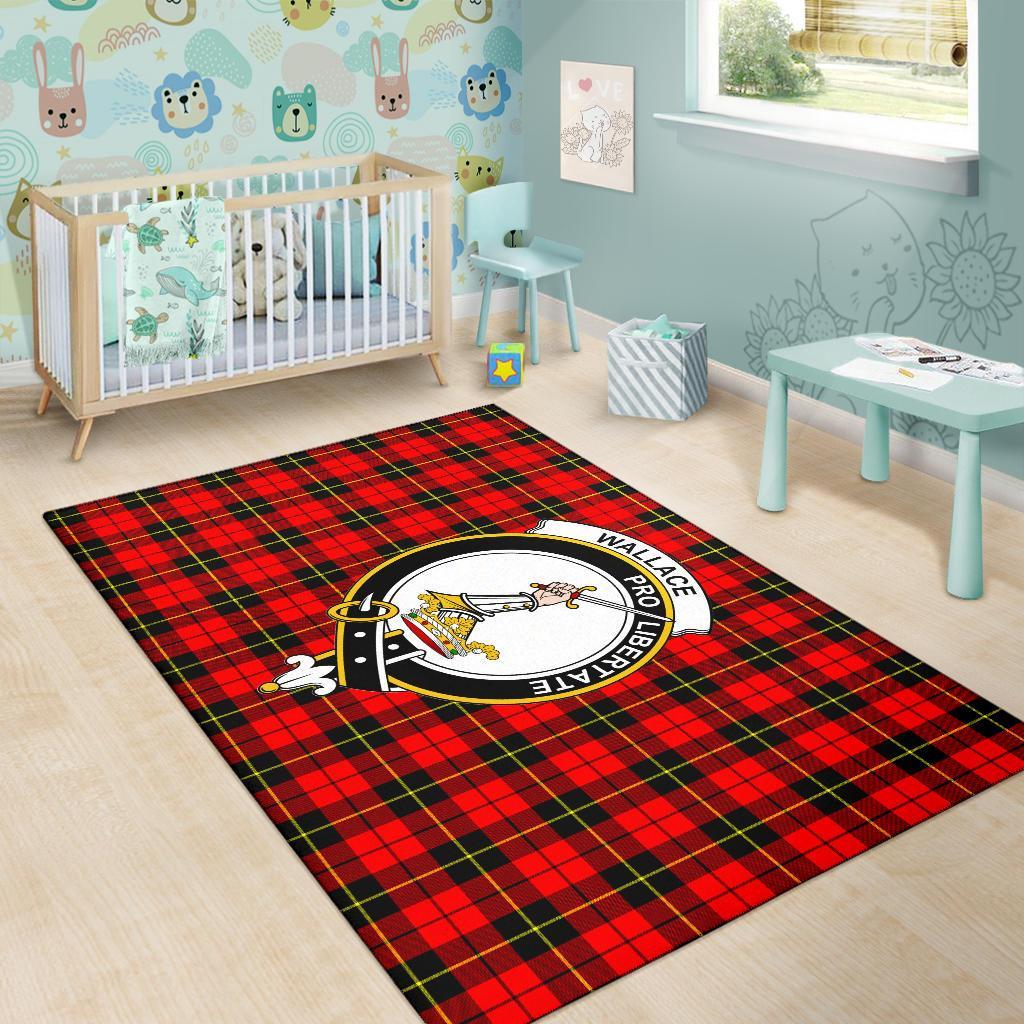 Wallace Tartan Crest Area Rug