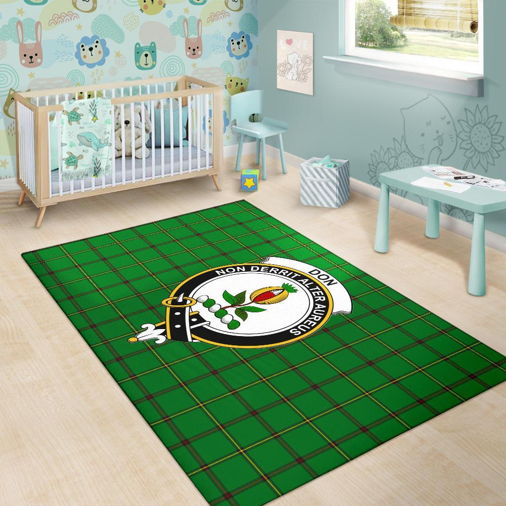 Don Tartan Crest Area Rug