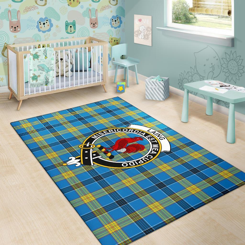 Laing Tartan Crest Area Rug