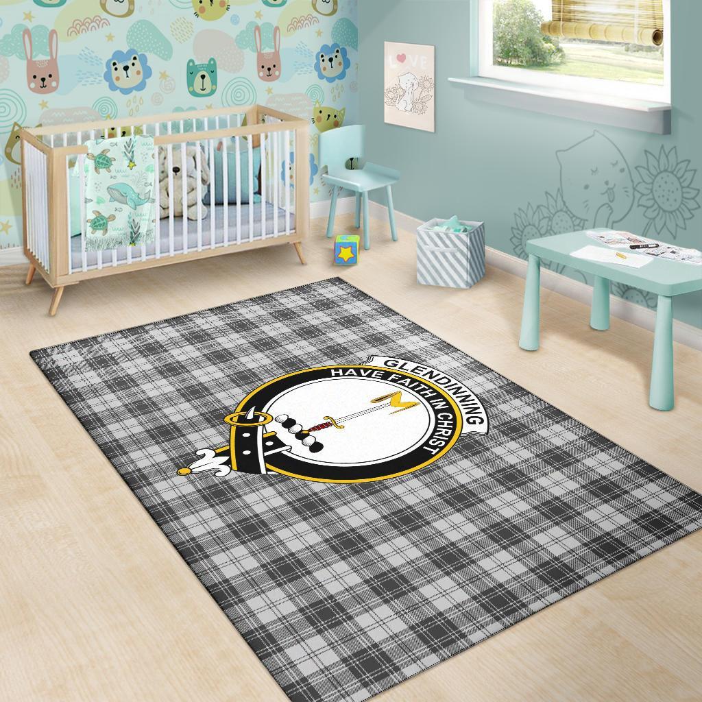 Glendinning Tartan Crest Area Rug