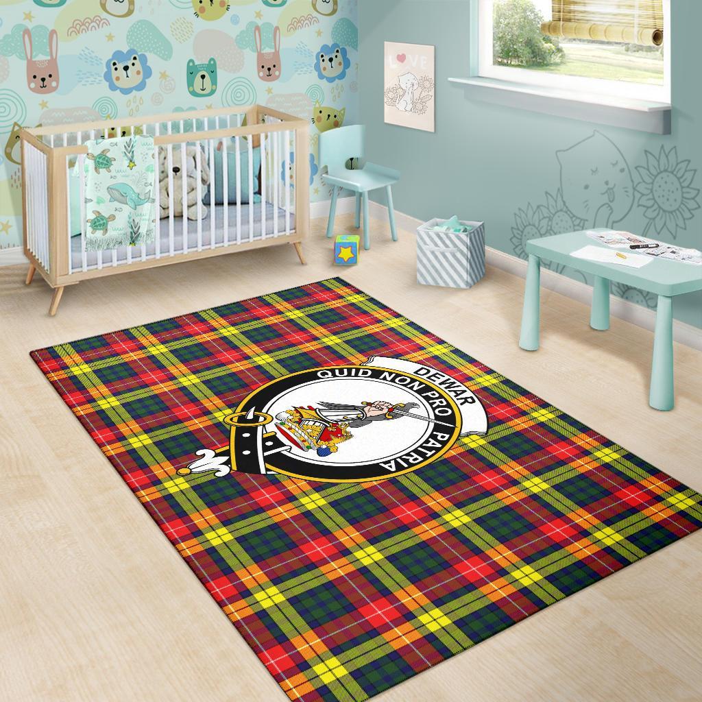 Dewar Tartan Crest Area Rug