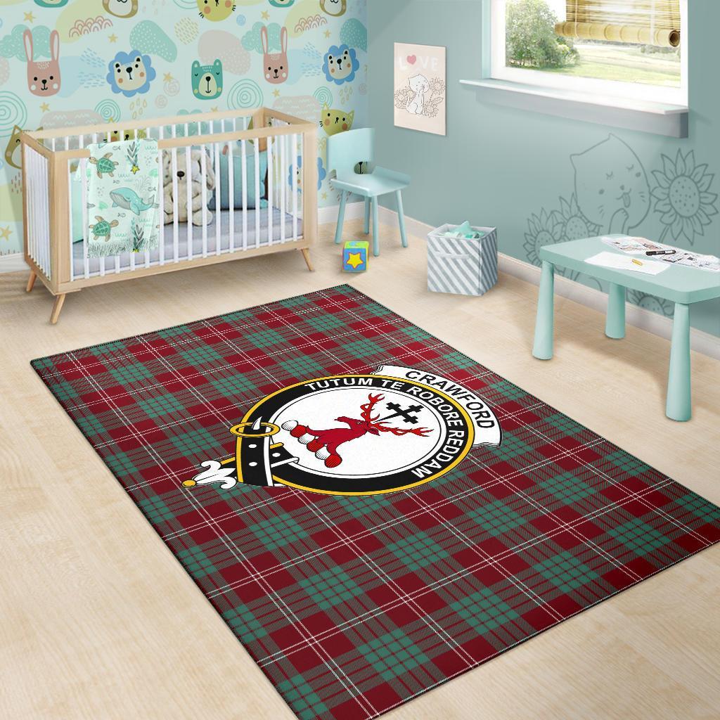 Crawford Tartan Crest Area Rug