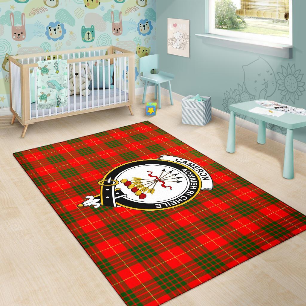 Cameron Tartan Crest Area Rug