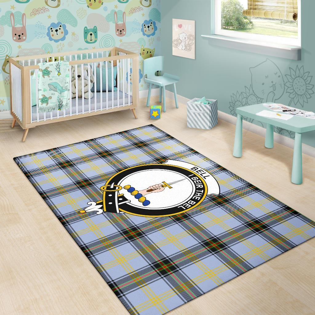 Bell Tartan Crest Area Rug