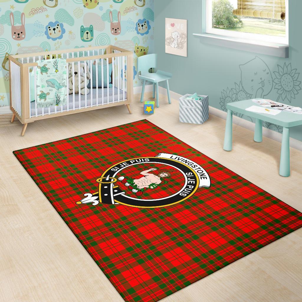 Livingstone Tartan Crest Area Rug