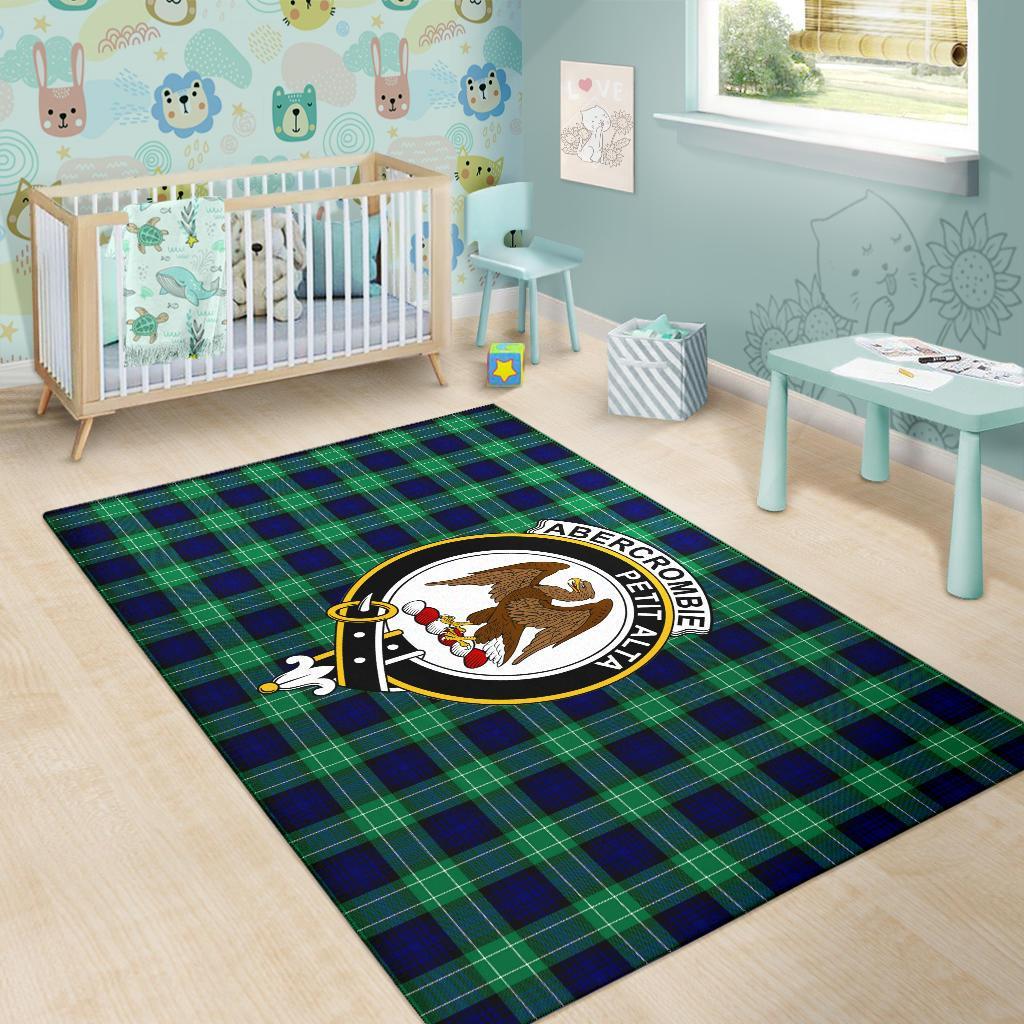 Abercrombie Tartan Crest Area Rug