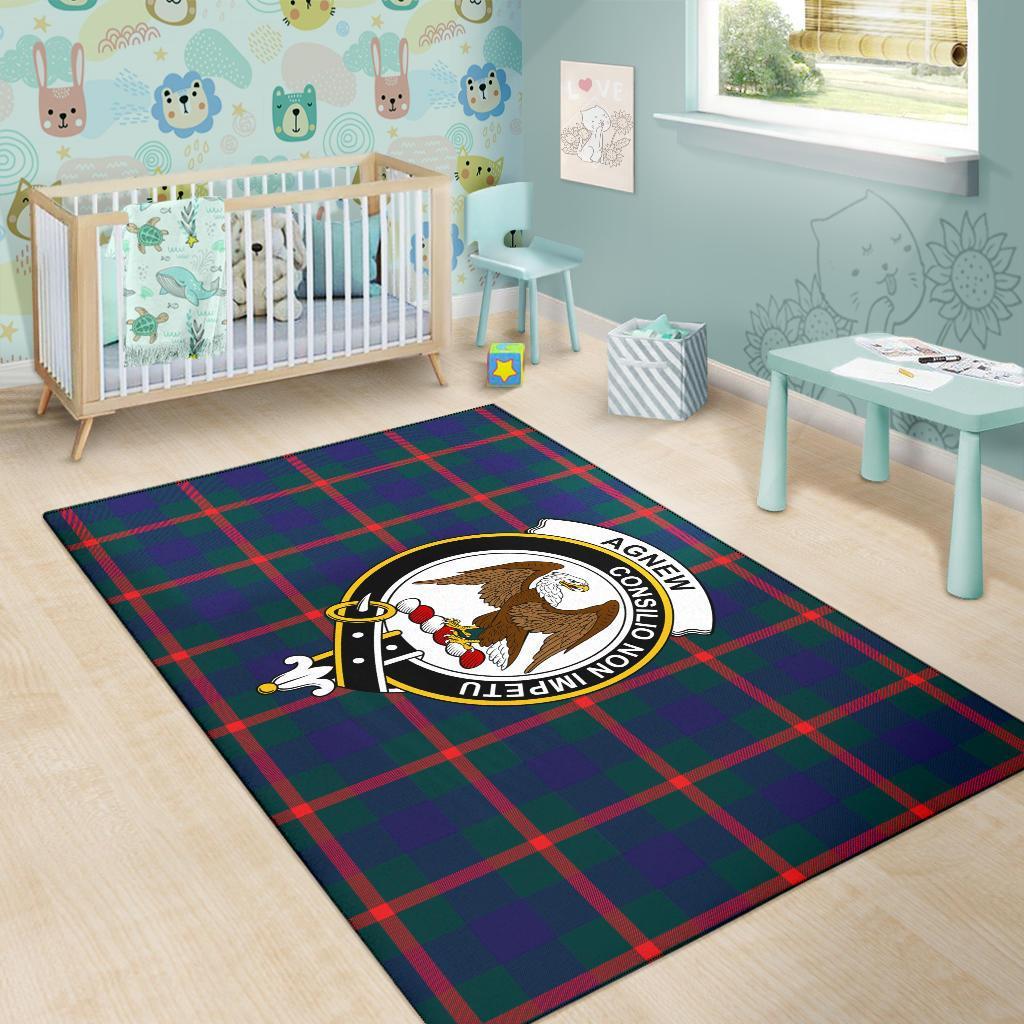 Agnew Tartan Crest Area Rug