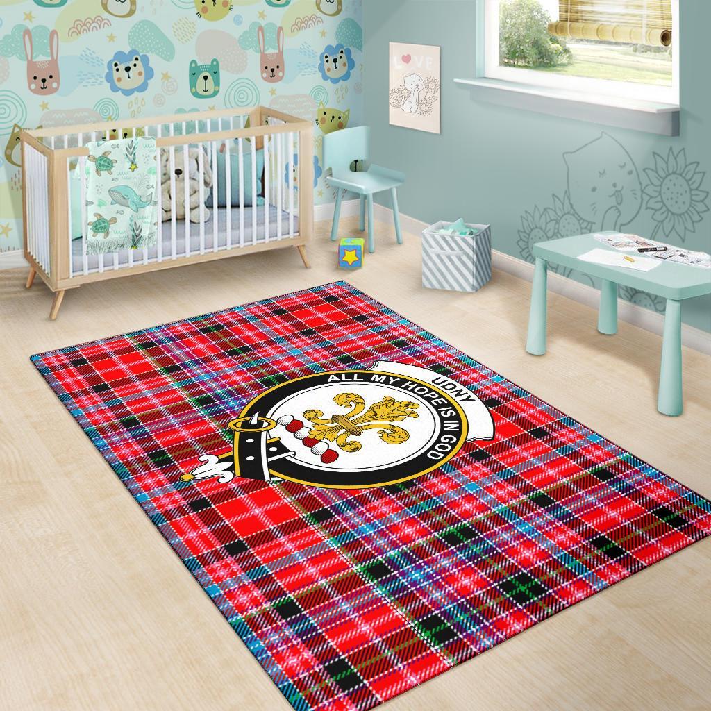 Undy Tartan Crest Area Rug