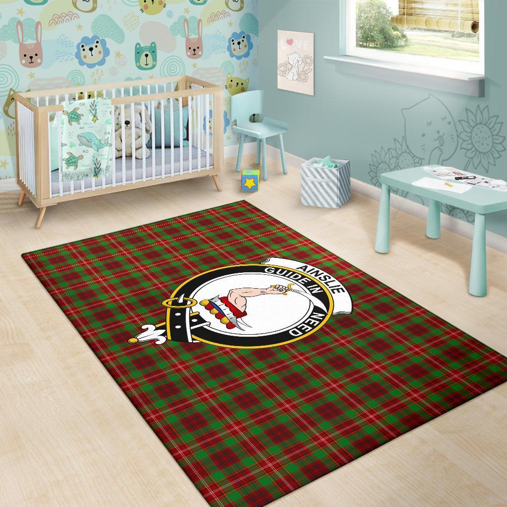 Ainslie Tartan Crest Area Rug