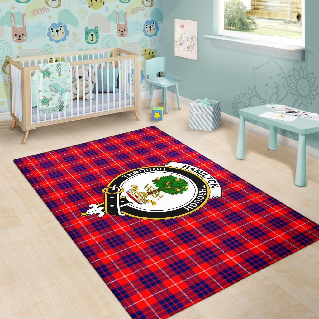 Hamilton Tartan Crest Area Rug