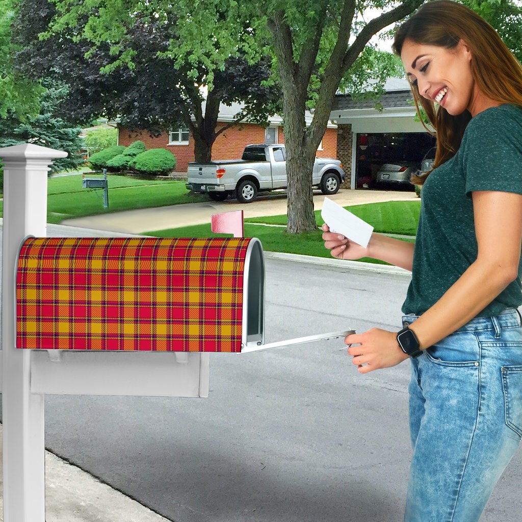 Scrymgeour Tartan Crest Mailbox