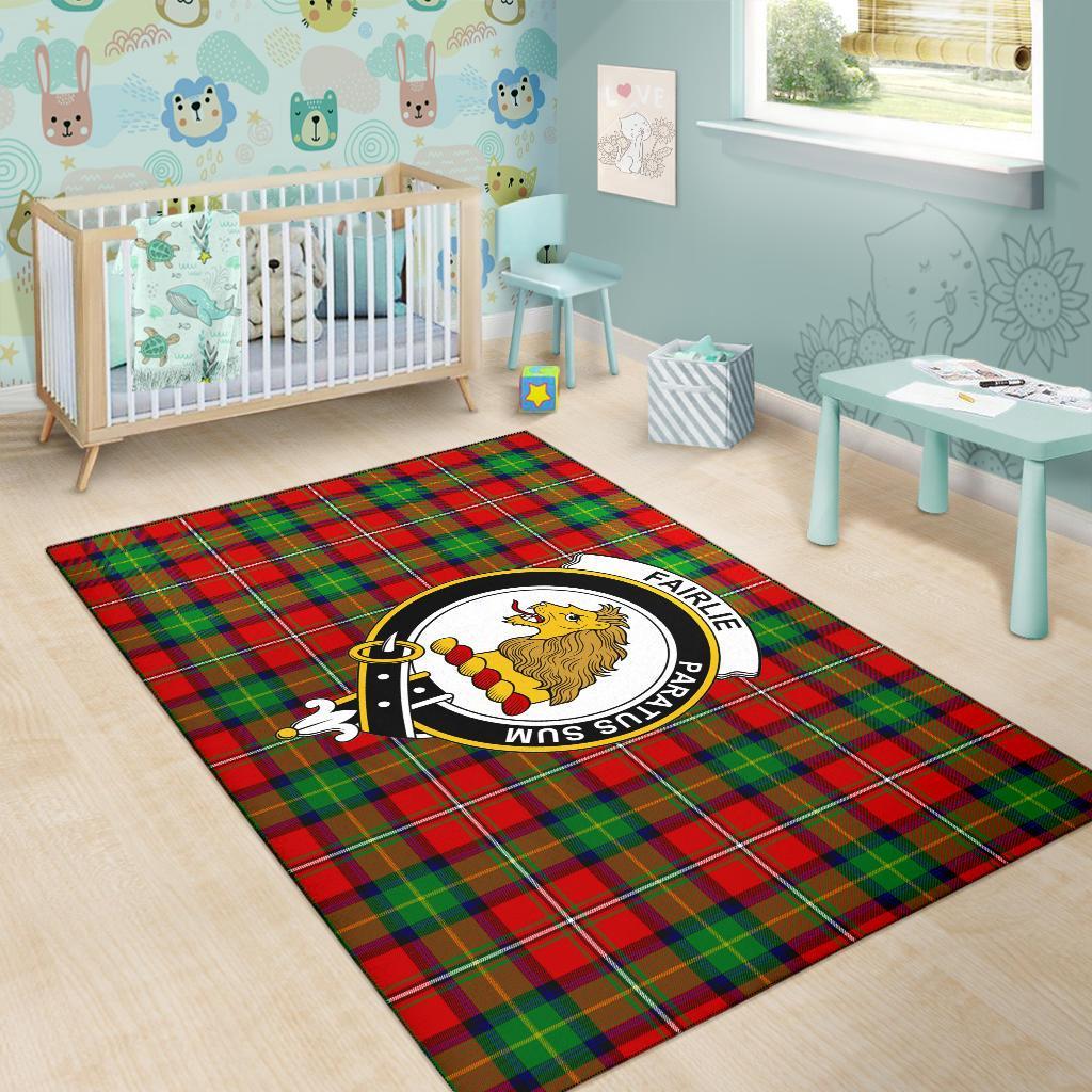 Fairlie Tartan Crest Area Rug