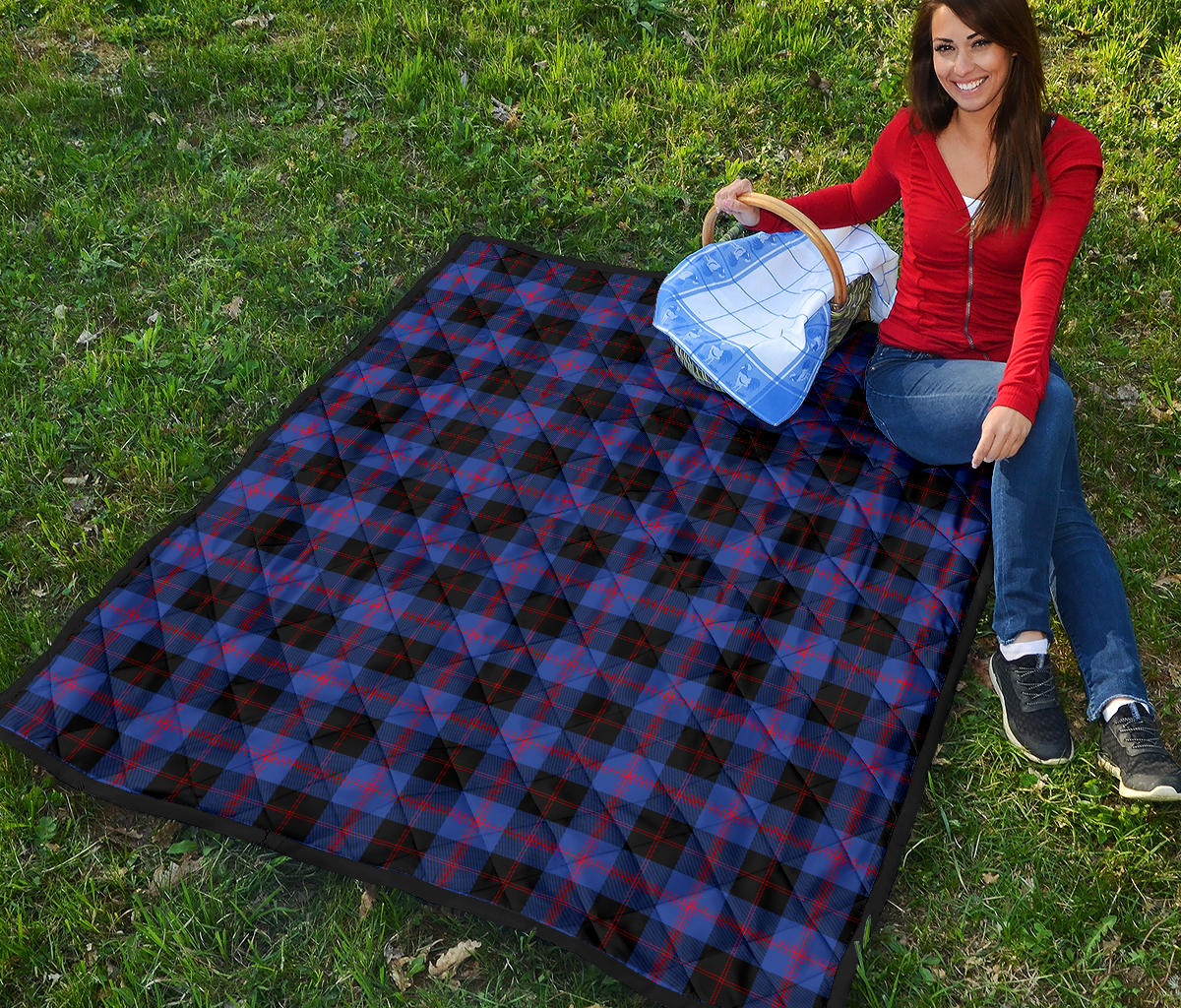 Angus Modern Family Tartan Quilt - SP