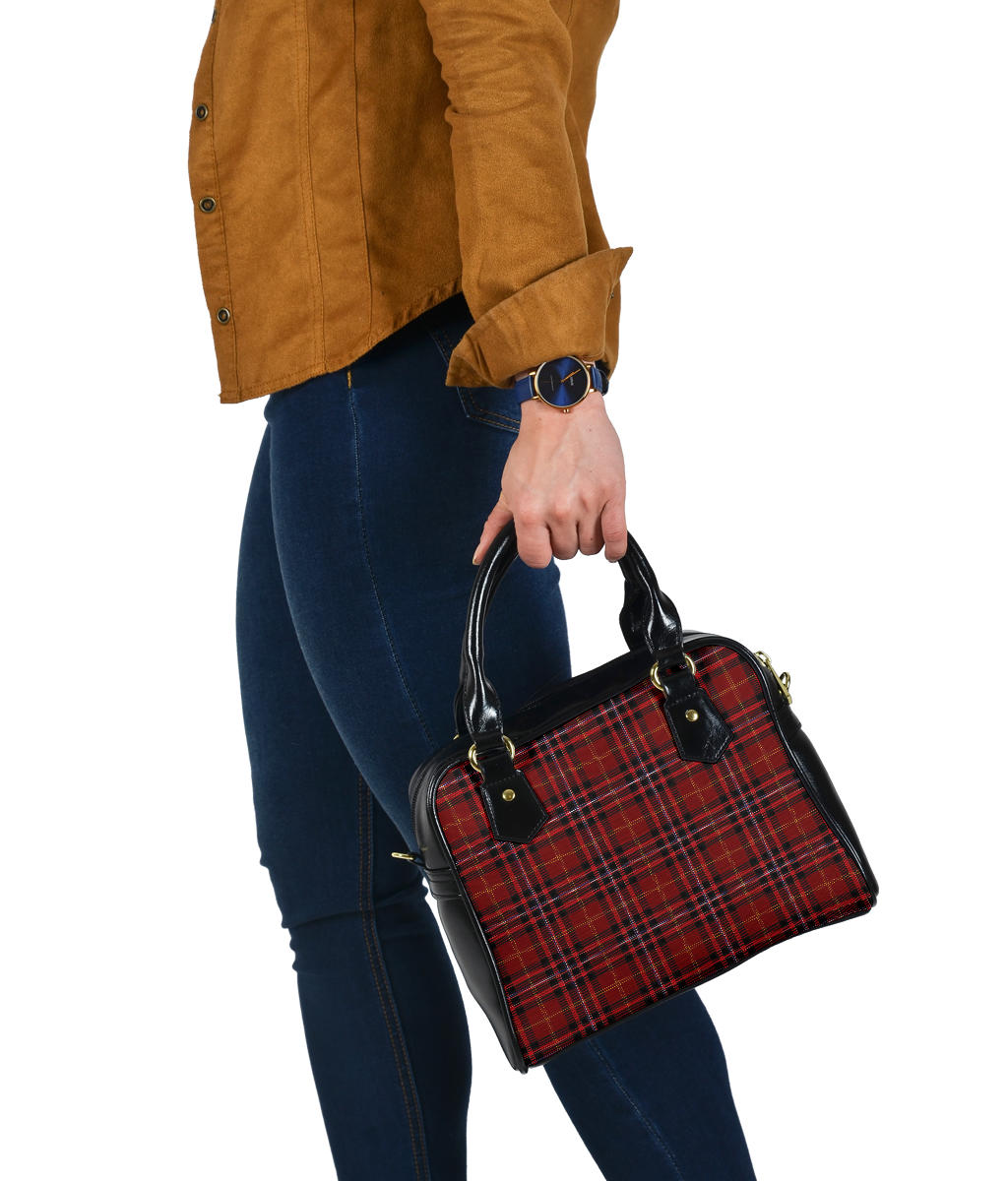 Brim - DeForest of Balvaird Castle Tartan Shoulder Handbags PP