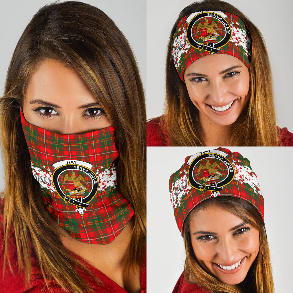 Hay Tartan Crest Bandana