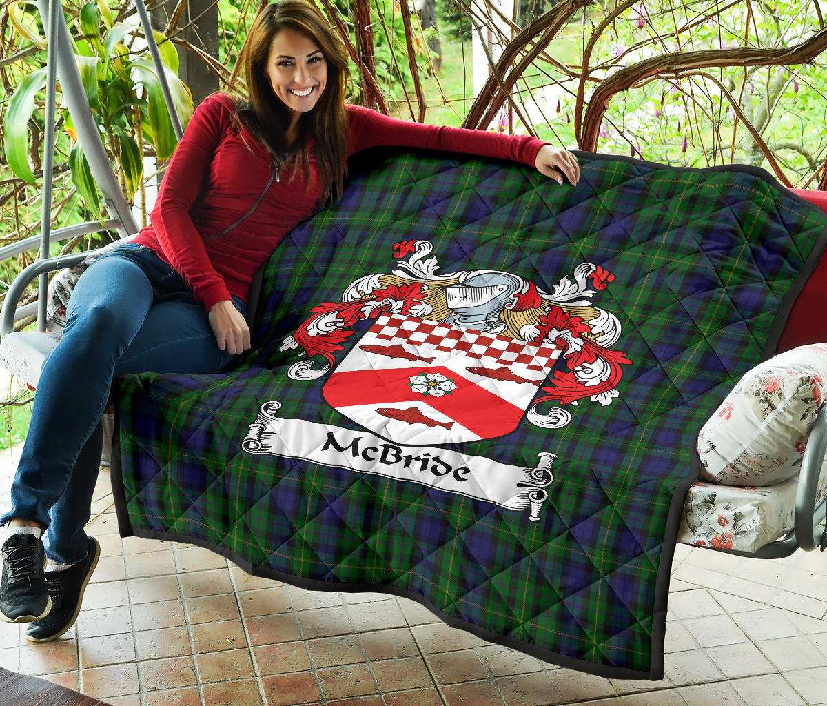 McBride Tartan Crest Quilt - SP