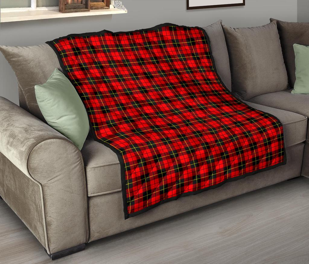 Wallace Hunting - Red Tartan Quilt