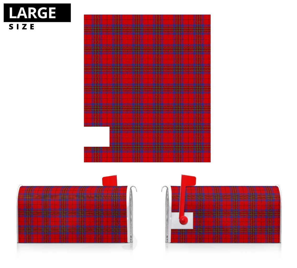 Leslie Modern Tartan Mailbox