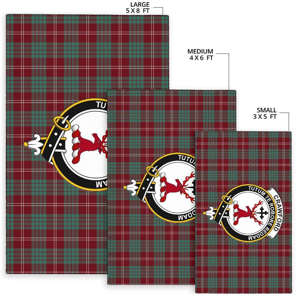 Crawford Tartan Crest Area Rug