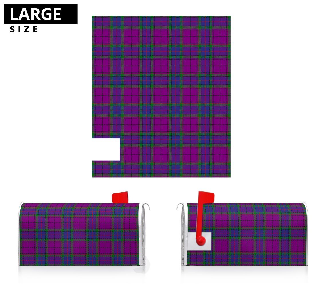 Wardlaw Modern Tartan Crest Mailbox