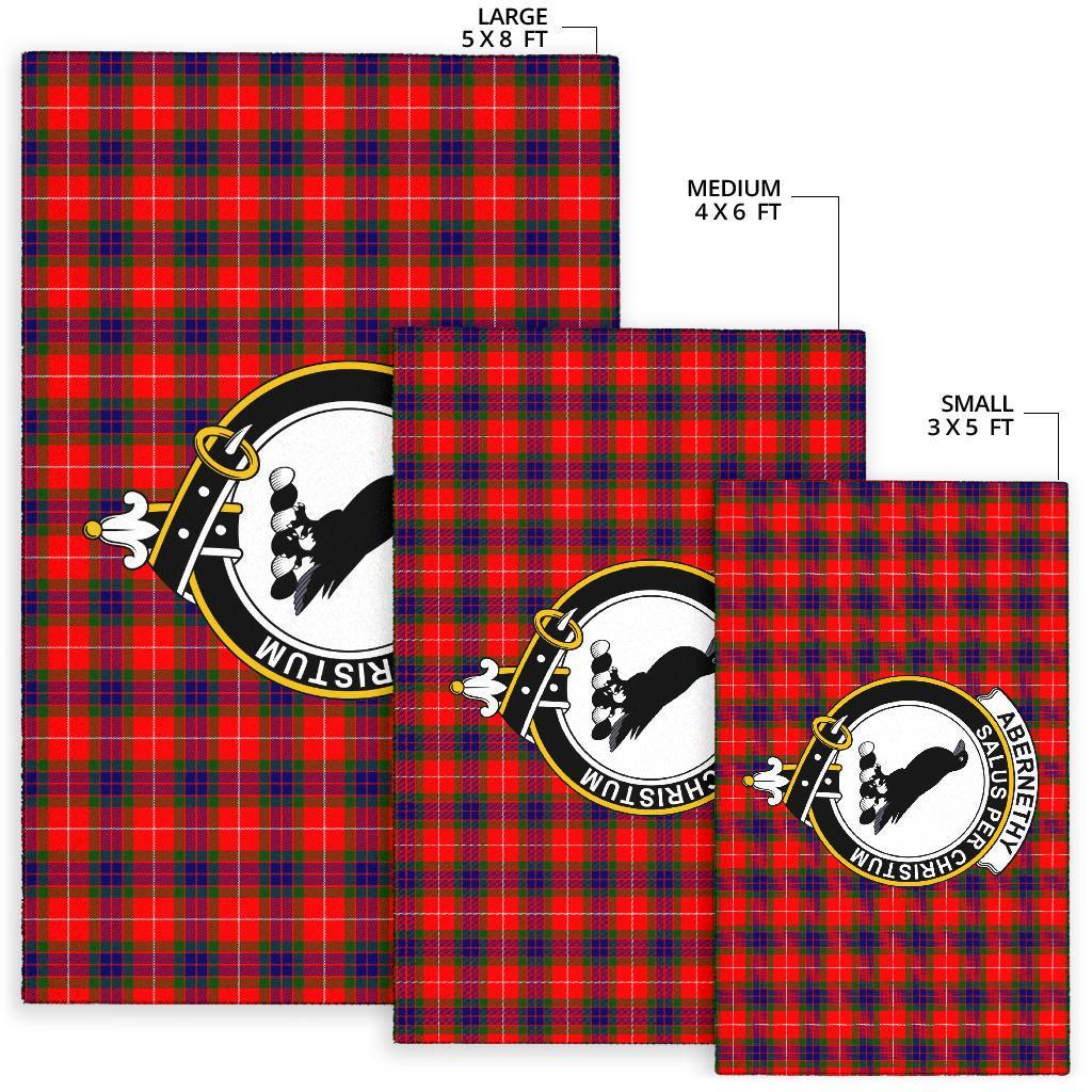 Abernethy Tartan Crest Area Rug