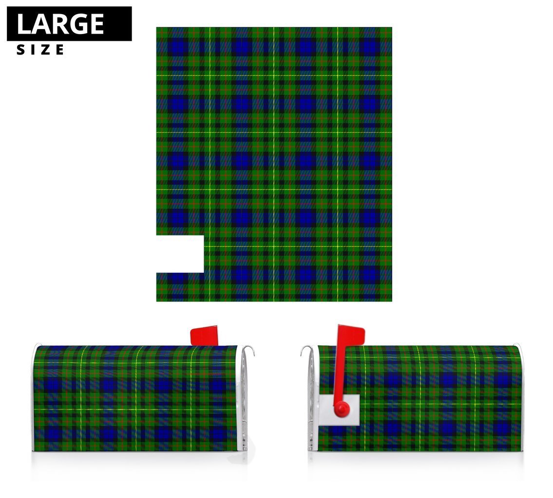 Rollo Modern Tartan Mailbox