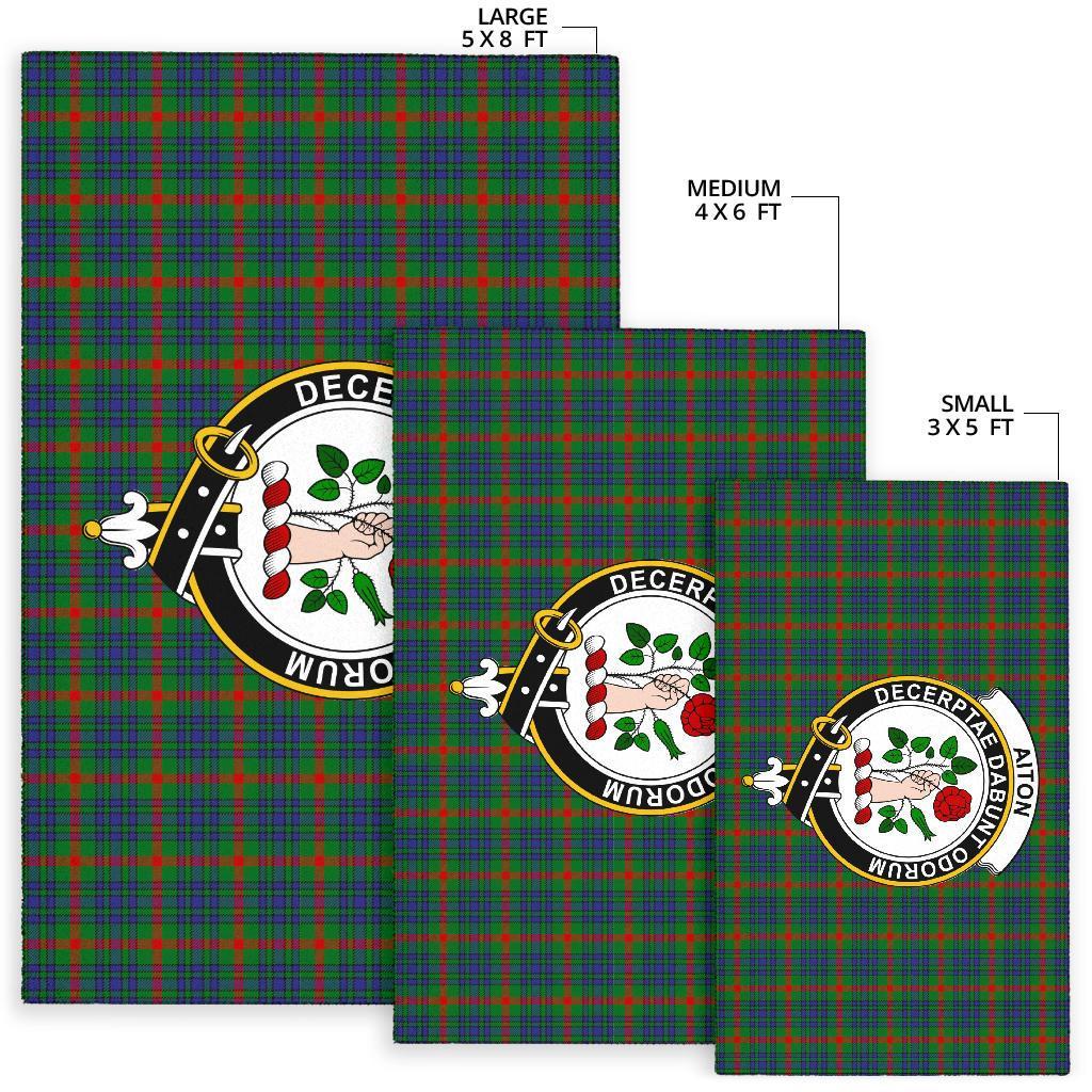 Aiton Tartan Crest Area Rug