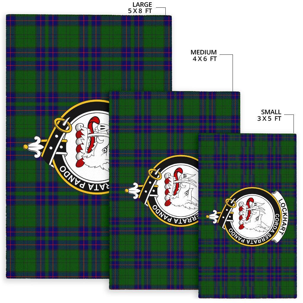 Lockhart Tartan Crest Area Rug