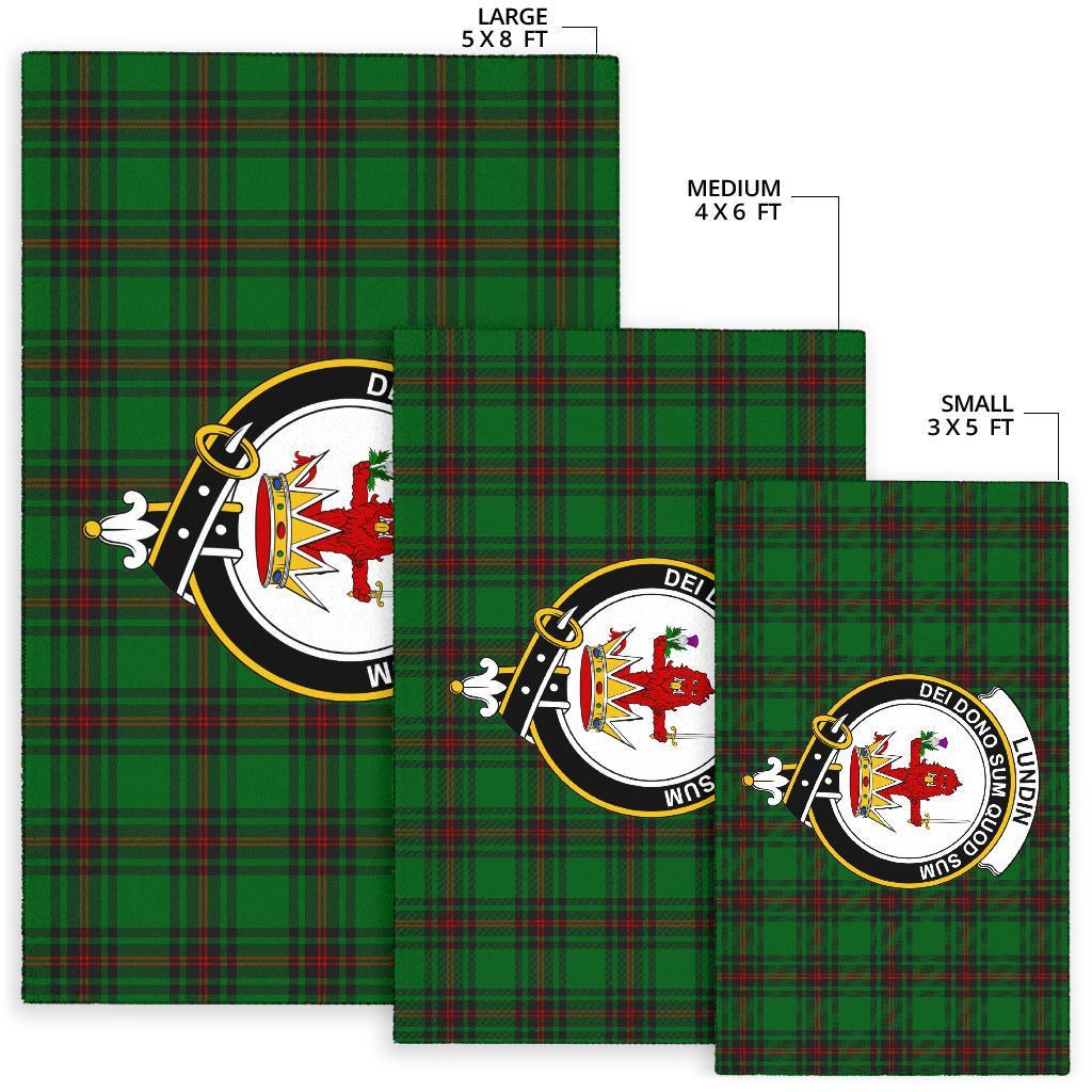 Lundin Tartan Crest Area Rug