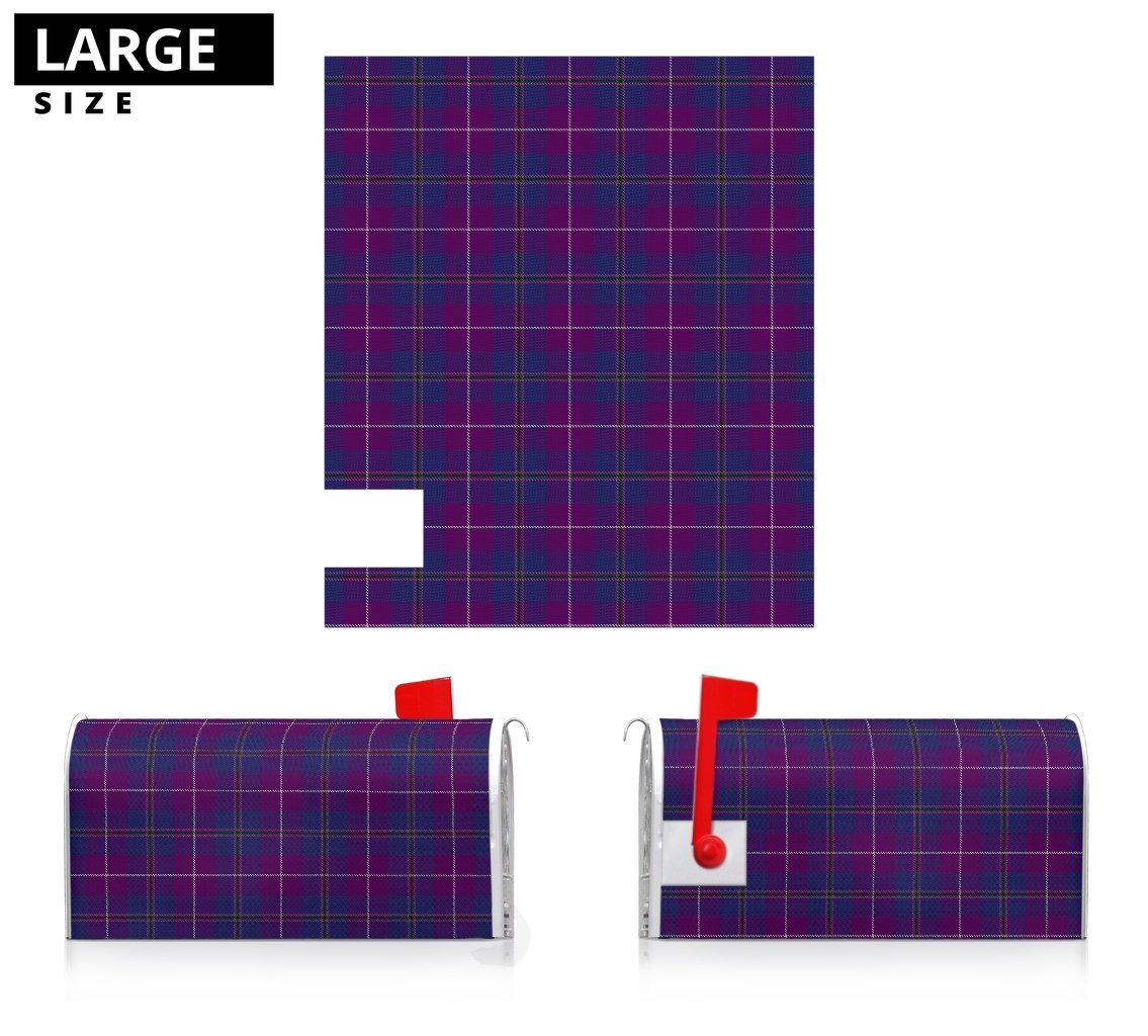 Pride of Glencoe Tartan Mailbox