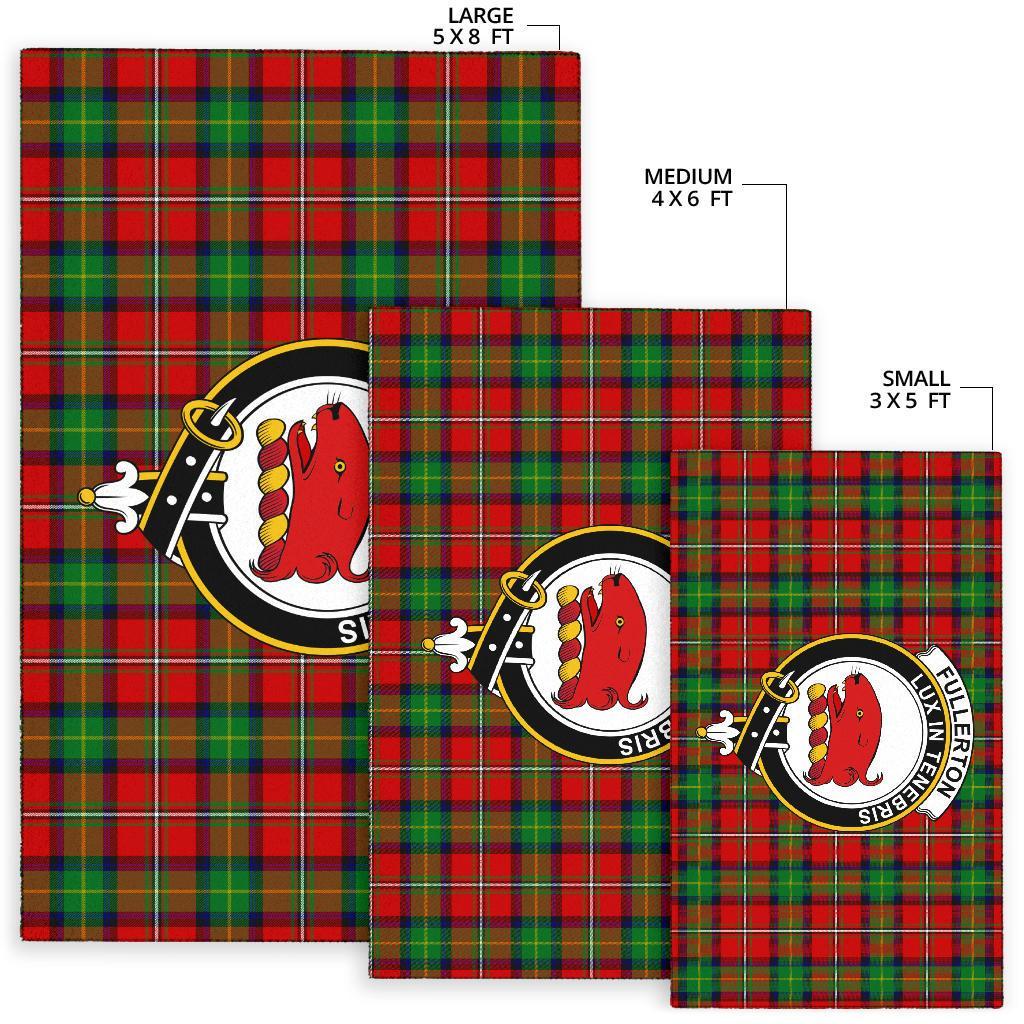 Fullerton Tartan Crest Area Rug