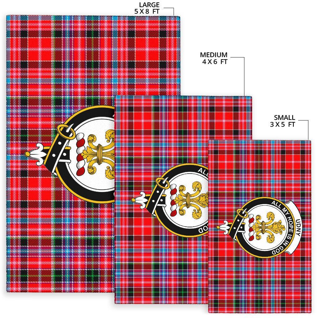 Undy Tartan Crest Area Rug