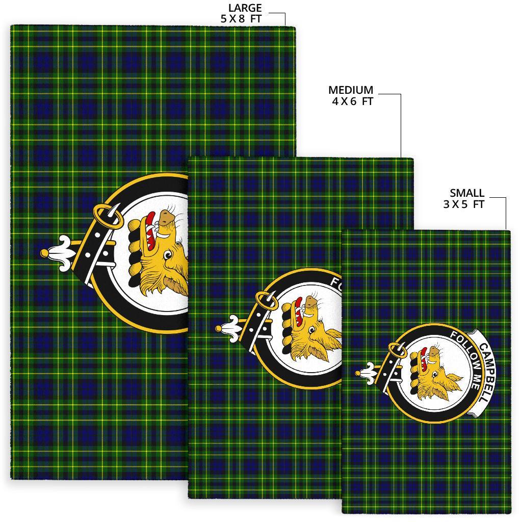 Campbell Of Breadalbane Tartan Crest Area Rug