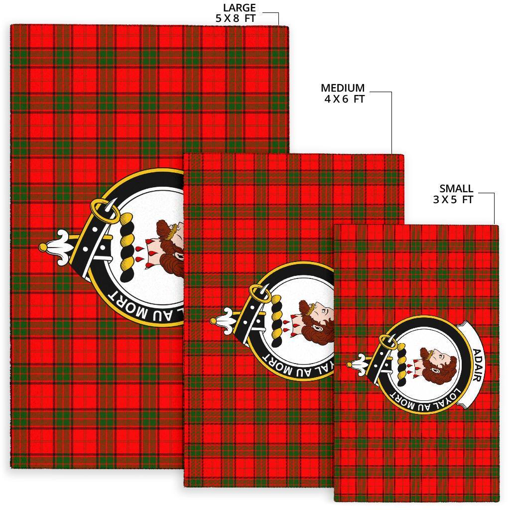 Adair Tartan Crest Area Rug