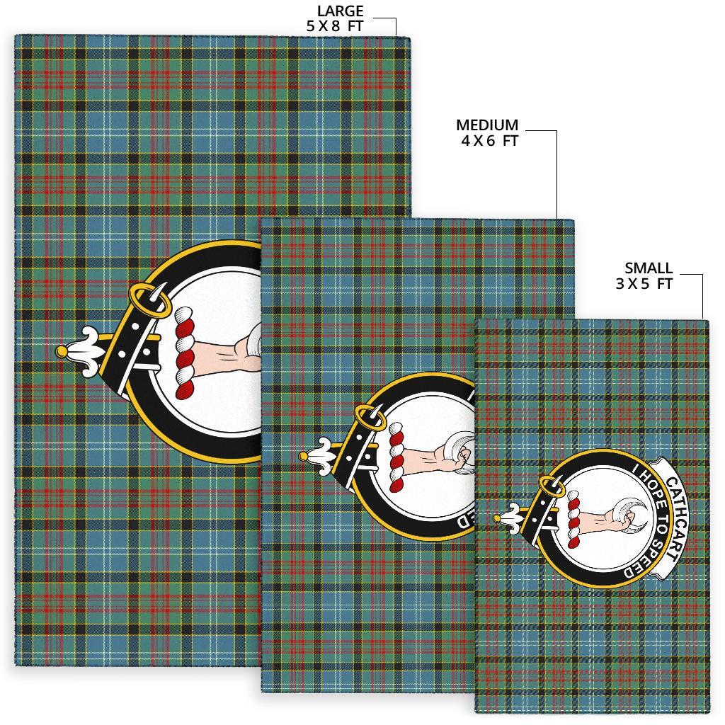 Cathcart Tartan Crest Area Rug