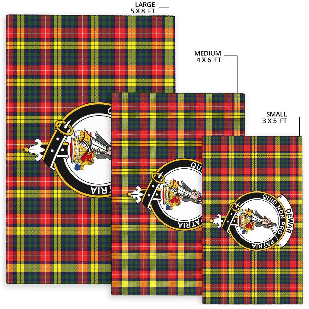 Dewar Tartan Crest Area Rug