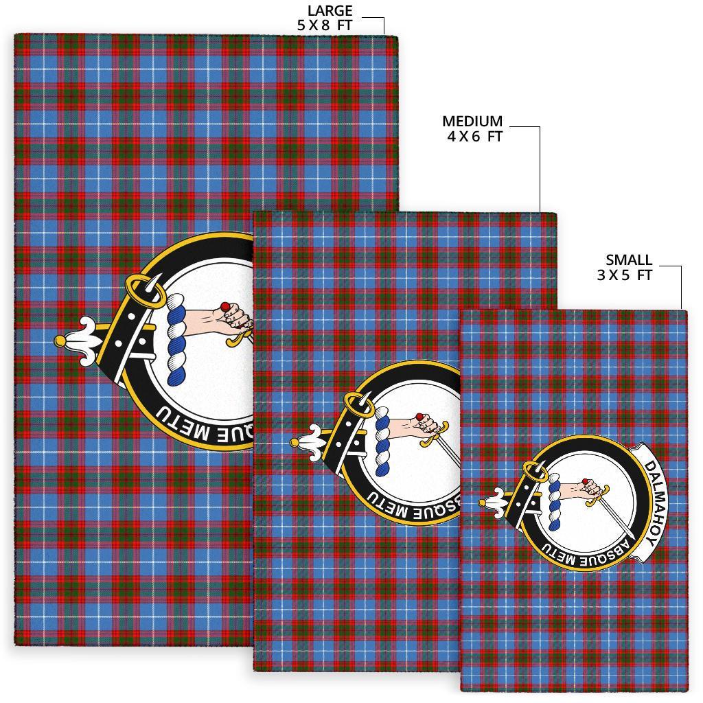 Dalmahoy Tartan Crest Area Rug