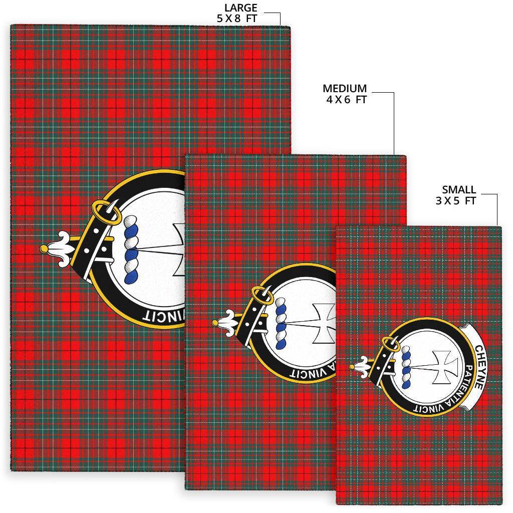 Cheyne Tartan Crest Area Rug