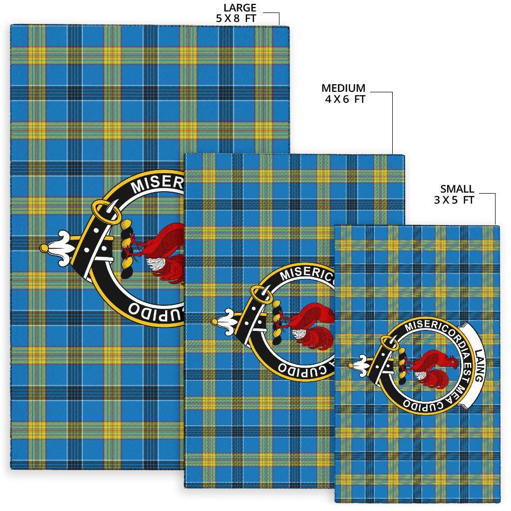 Laing Tartan Crest Area Rug