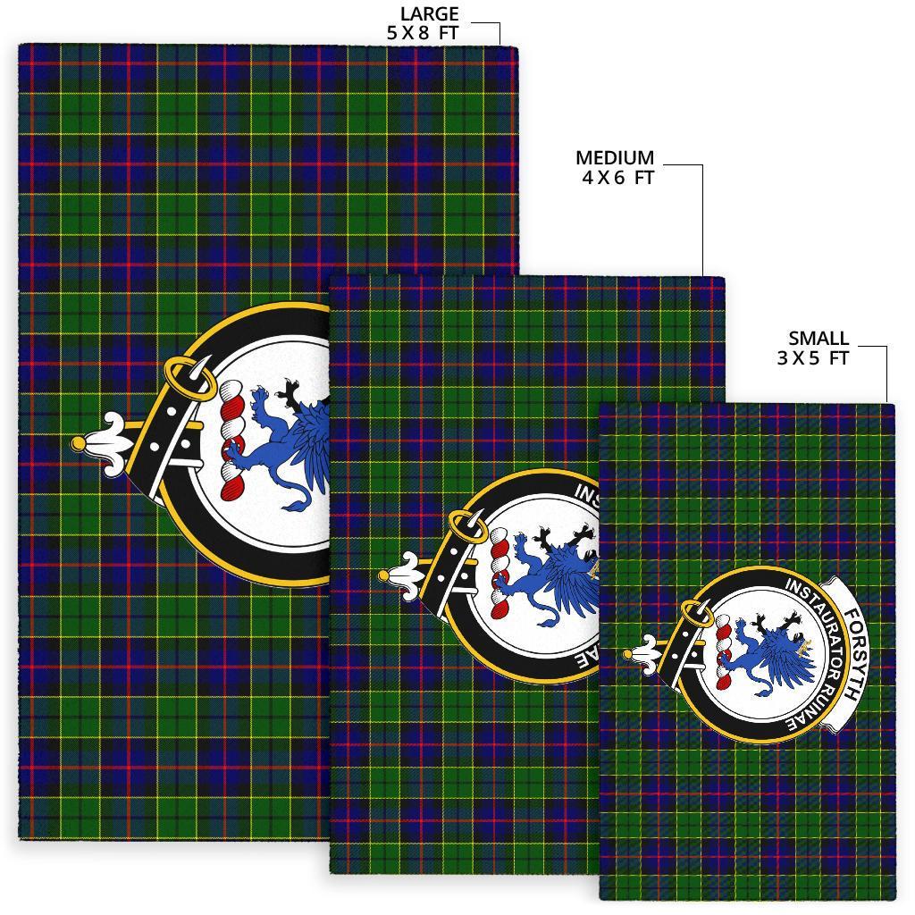 Forsyth Tartan Crest Area Rug